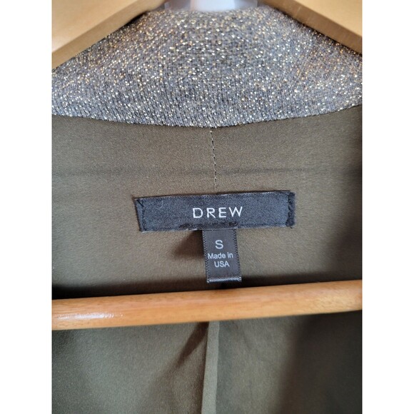 Drew Womens Metallic Blazer Jacket Size S - Picture 4 of 9